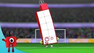 Numberblocks - Let's Get Sporty! ‍️ | Learn to Count | Learning Blocks
