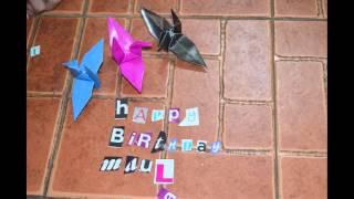 Happy BIrthday Maulana! Stop Motion Video