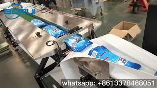 [Boruipack] Bubble film packing machine flow wrap machine flow wrapper