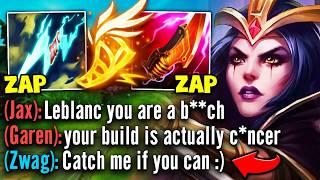 I created the most Degenerate AD Leblanc build you'll ever witness (KITE THEM FOREVER)