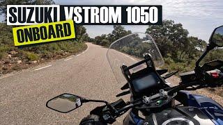 Suzuki V Strom 1050 Tech  Onboard  Engine Sound Only