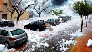 Climate explosion! Flood, hail and tornado occurred in Cyprus