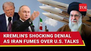 'No Putin Won't...': Kremlin Breaks Silence After Ally Iran Roars Over Tango With Trump | Watch