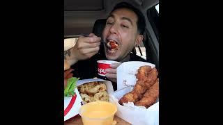 chickfila  #mukbang #asmr #eating #friedchickentenders