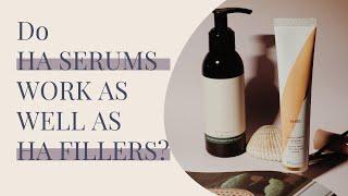 Hyaluronic Acid (HA) Serums vs. Fillers [explained by a cosmetic doctor] #HyaluronicAcid