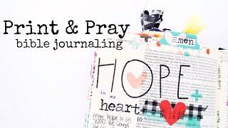 Print & Pray Shop Bible Journaling | Advent Heart