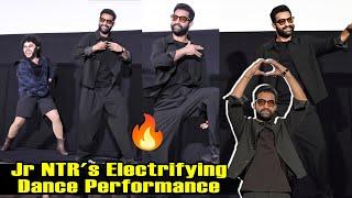 Jr NTR's Electrifying Dance PerformanceFans Go Crazy Devara Part1 Promotions in Japan | TFPC