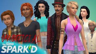 CAS mystery detective family || Unofficial Spark'd collab with Silly Simmuz and Divanthesimmer 