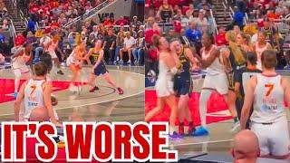 Fans UNLOAD on WNBA! NEW ANGLE of Marina Mabrey, Jacy Sheldon ACTIONS on Caitlin Clark EMERGES!