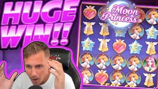 HUGE WIN!!! Moon Princess BIG WIN!! Casino Games from CasinoDaddy Live Stream