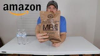 Whats Inside Of A Military MRE from AMAZON?