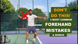 Three Most Common Forehand Mistakes & Bonus (TENFITMEN - Episode 178)