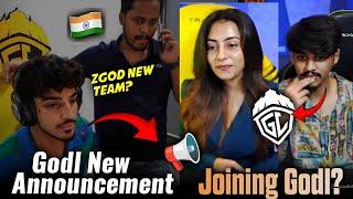 Godl Best Announcement Today | Zgod New Team ?  | Akop Talk With Jonathan  Zap Grind 