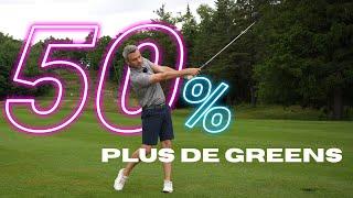 50% plus de précision au golf grâce à cet exercice simple!