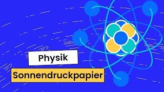 Physik (Experiment): Sonnendruckpapier