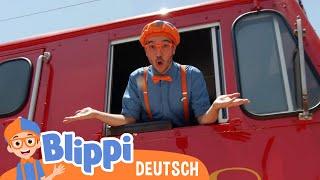 Blippi als Zugführer | Blippi Deutsch | Abenteuer und Videos für Kinder