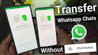 how to transfer whatsapp data to new android phone | Transfer whatsapp data android to android 