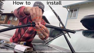  How to Install Bosch Windshield Wiper Blades - ICON DirectConnect Tutorial Toyota Highlander