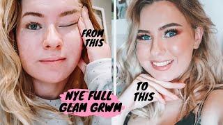 CLUBBING/NYE FULL GLAM TRANSFORMATION GRWM | HOLLY GRIFFIN