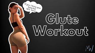 Day 1: Glute Workout for Women that are Busy | No Equipment | At home Workout