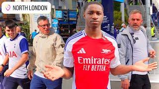 IRISH Arsenal fan Trolls Spurs!