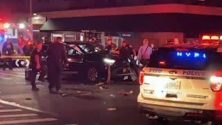 2 people struck, killed by SUV while on a scooter in Manhattan