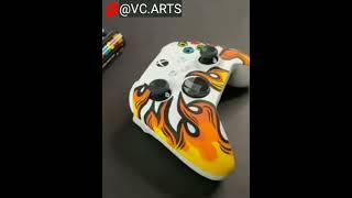 Custom Xbox Controller using Posca Markers! (#shorts )