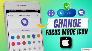 How to Change the Focus Mode Icon on iPhone 8 Plus | Focus Mode Icon