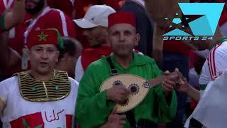 maroc sports 24 tv .تقرير :عبد الله بنصاگ.... الأسود تفك كل العقد وتتأهل بالعلامة الكاملة.