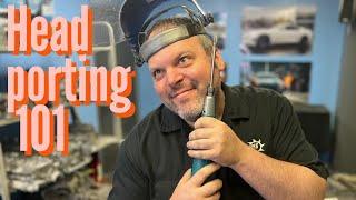 The basics of porting a cylinder head!