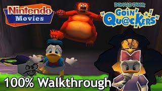 Donald Duck: Goin' Quakers / Quack Attack FULL 100% Walkthrough (N64)