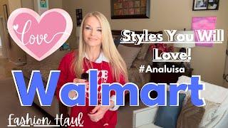 Walmart Haul | Shop the Look | How to Dress Stylish Over 40 | Chic/ Casual Over 50 #AnaLuisa