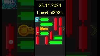 HAMSTER KOMBAT МИНИ ИГРА КЛЮЧ 28 НОЯБРЯ | ХОМЯК КЛЮЧ 28.11 | ХОМЯК ВТОРОЙ СЕЗОН