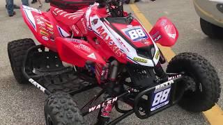 Joel Hetrick Honda TRx450R Atv Motocross Race Quad Daytona Walk Around 2019