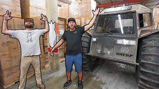 Stealing The SHERP Full of Decoys from The DiveBomb Warehouse!!