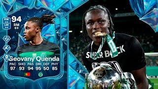 MUY SORPRENDIDO CON SU GRAN RENDIEMIENTO!!! REVIEW GEOVANY QUENDA TOTS 94 SBC EA FC 25 UT