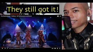 The Masked Singer - Buffalos - All Performances and Reveal | REACTION | SEKSHI V