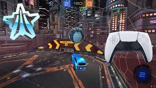 Rocket League ranked gameplay( platinum 2v2 )