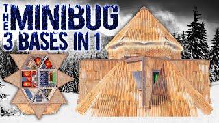 THE MINIBUG 2x1 • Flank Base • External TC • Bunkered Main Base • RUST 2023