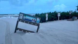 Vanderbilt Beach Park, The Morning After Hurricane Helene | North Naples, Florida (09/27/24)