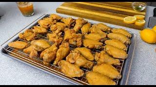 香辣柠檬炸鸡翅的简单方法/Easy Lemon Pepper Wings Recipe