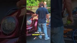 He turned a Porsche into this️ #automobile shorts #shortvideo