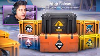 foi muito caro, mas eu fiz... Abri TODAS AS CAIXAS JÁ LANÇADAS na HISTÓRIA do CS:GO / CS 2