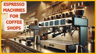  Top 5 Best Espresso Machines for Coffee Shops in 2025   Ultimate Buyer's Guide