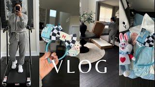 VLOG: spend the day with me | amazon haul disney world  edition | new treadmill & so much more!