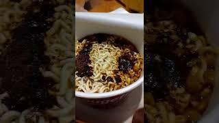 KOREAN BLACK NOODLES  #food #cooking