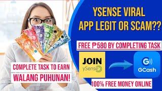 YSENSE LEGIT PAYING APP - COMPLETE SURVEY TO EARN FREE ₱580 GCASH | YSENSE HONEST REVIEW