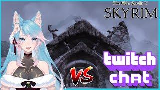 Silvervale plays Skyrim (vs. Twitch Chat) | Episode 1