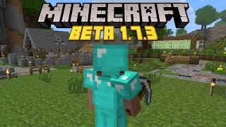 I Spent 100 Days in Minecraft Beta 1.7.3 (Classic Minecraft)