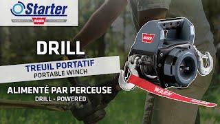 [STARTER] WARN Drill Winch - Drill Powered Portable Winch | Treuil portatif alimenté par perceuse